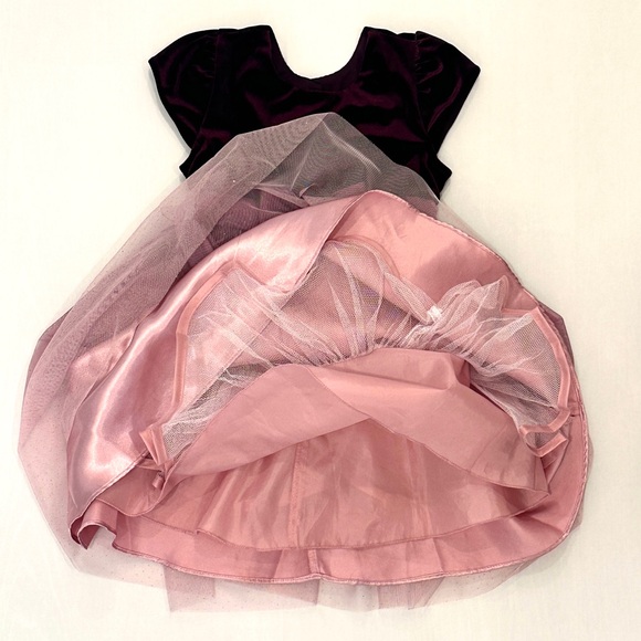 Toddler girl, purple dress - Picture 6 of 12